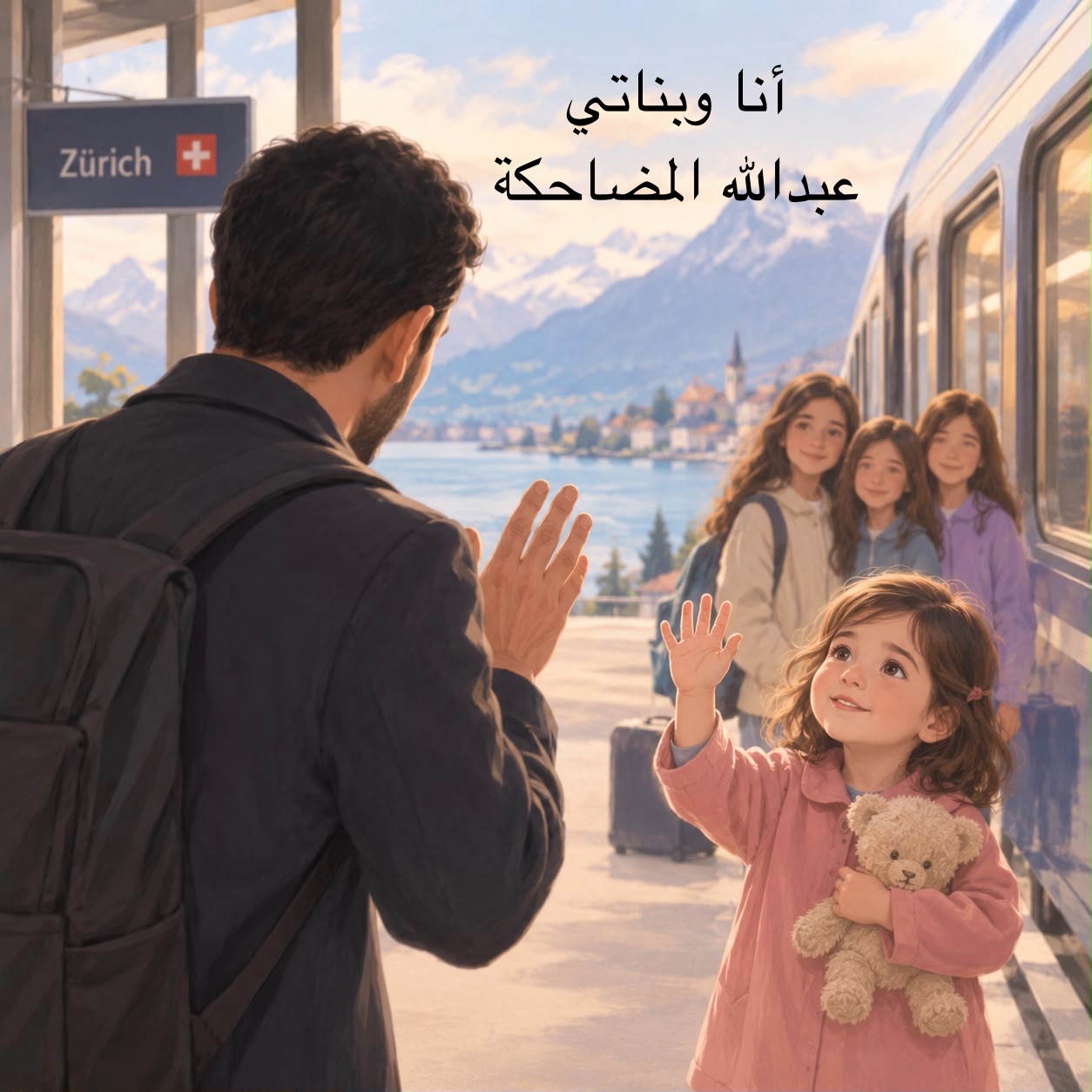 أنا وبناتي