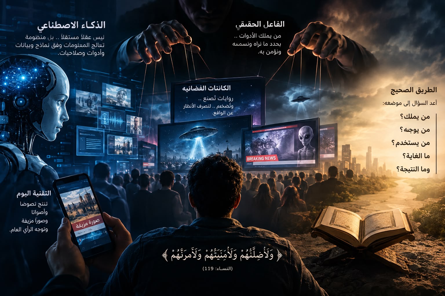 الذكاء الاصطناعي أم الغباء الاصطناعي؟ والكائنات الفضائية وصناعة الخطر القادم