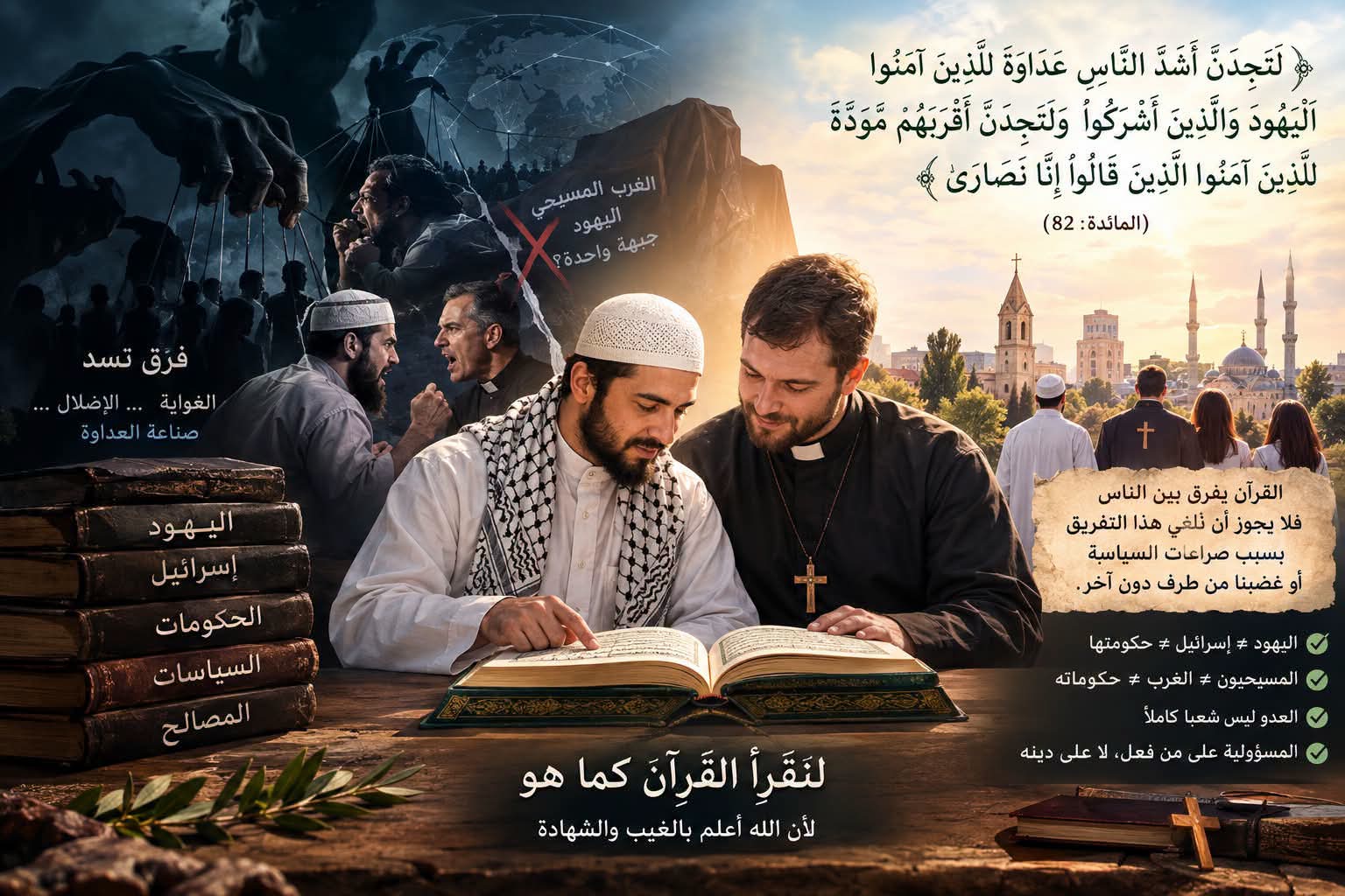 حين نهجر القرآن نصنع أعداء لم يصنعهم القرآن