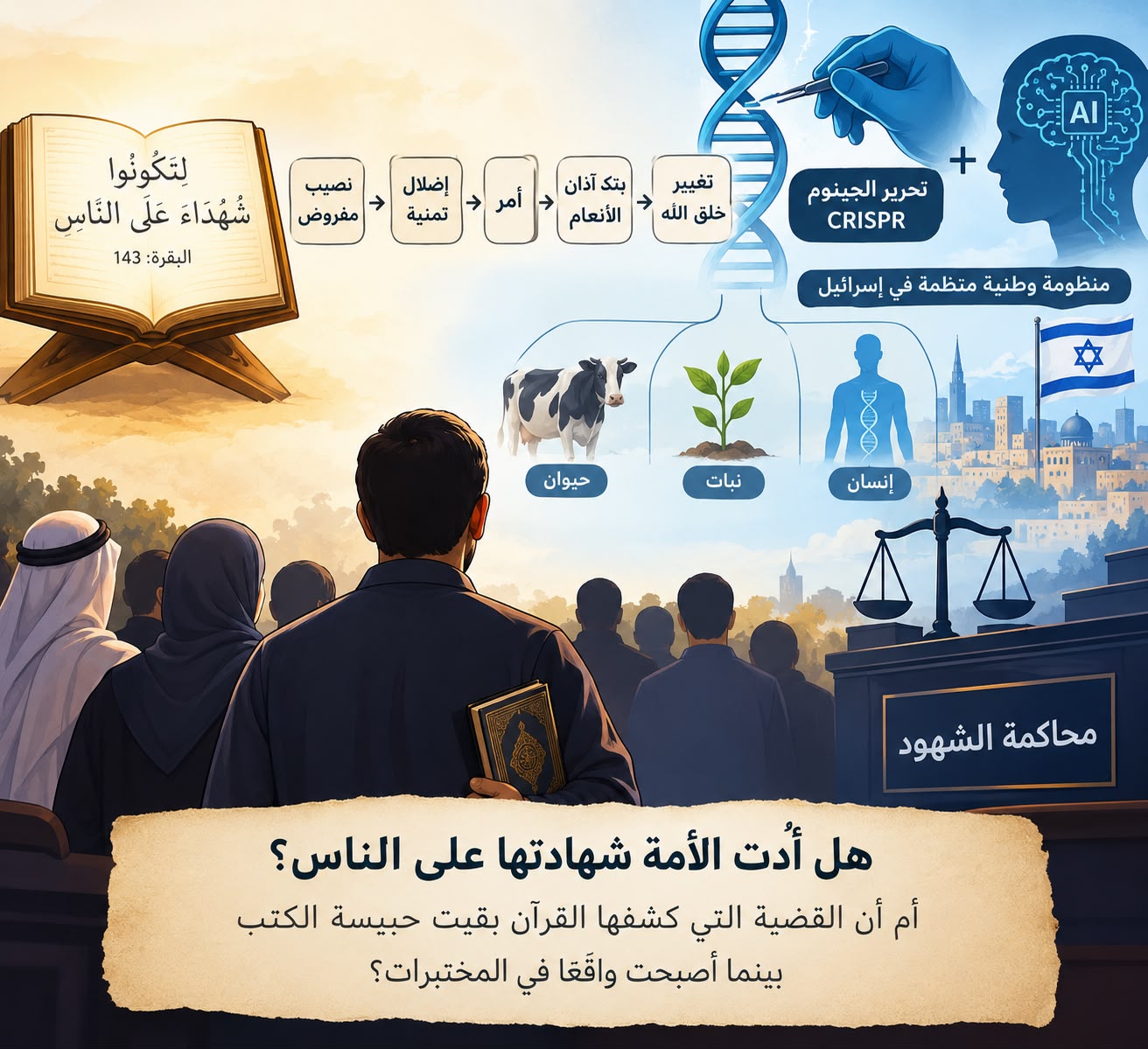 بعد الحكم: شهادة الأمة على الناس