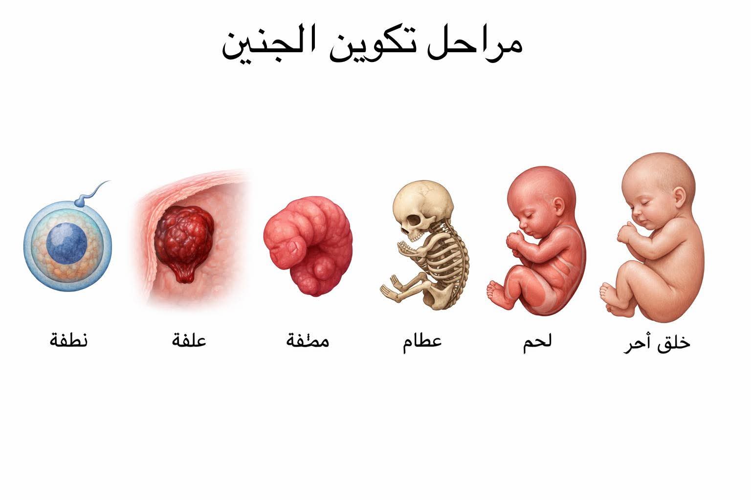 تكوّن الإنسان بين النص القديم والعلم الحديث: قراءة حاسمة في ضوء المقارنة العلمية